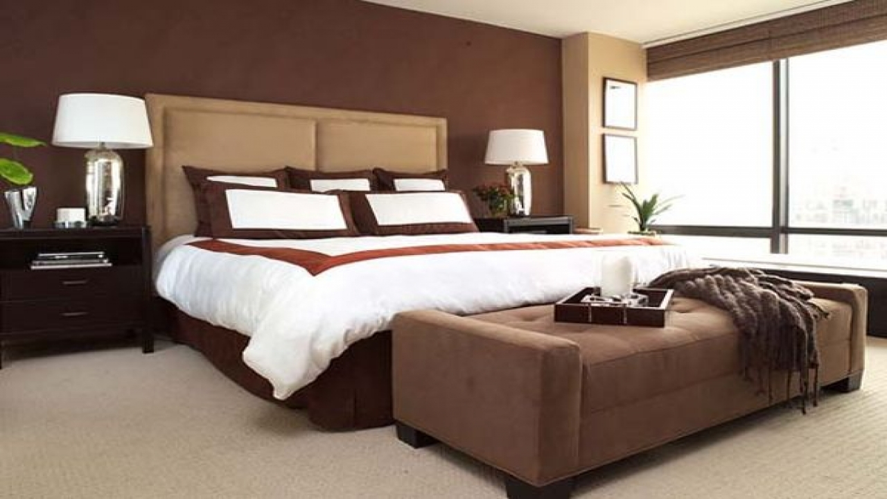 Chocolate Brown Bedroom Ideas Accent Walls In Small Teen Bedroom in size 1280 X 720