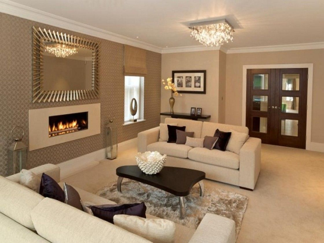 Classy Design Ideas Of Home Living Room With Beige Wall Paint Color within size 1120 X 840