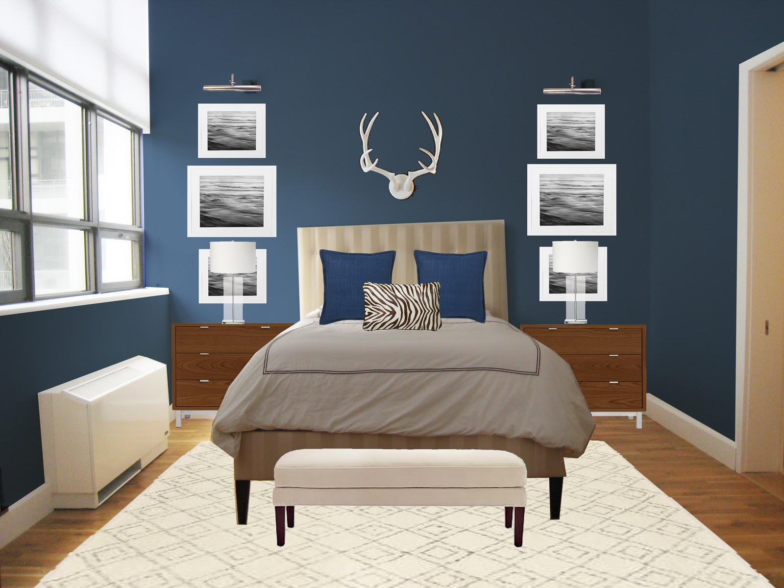 Contemporary Bedroom Paint Colors Mid Century Modern Bedroom Set pertaining to size 1600 X 1200