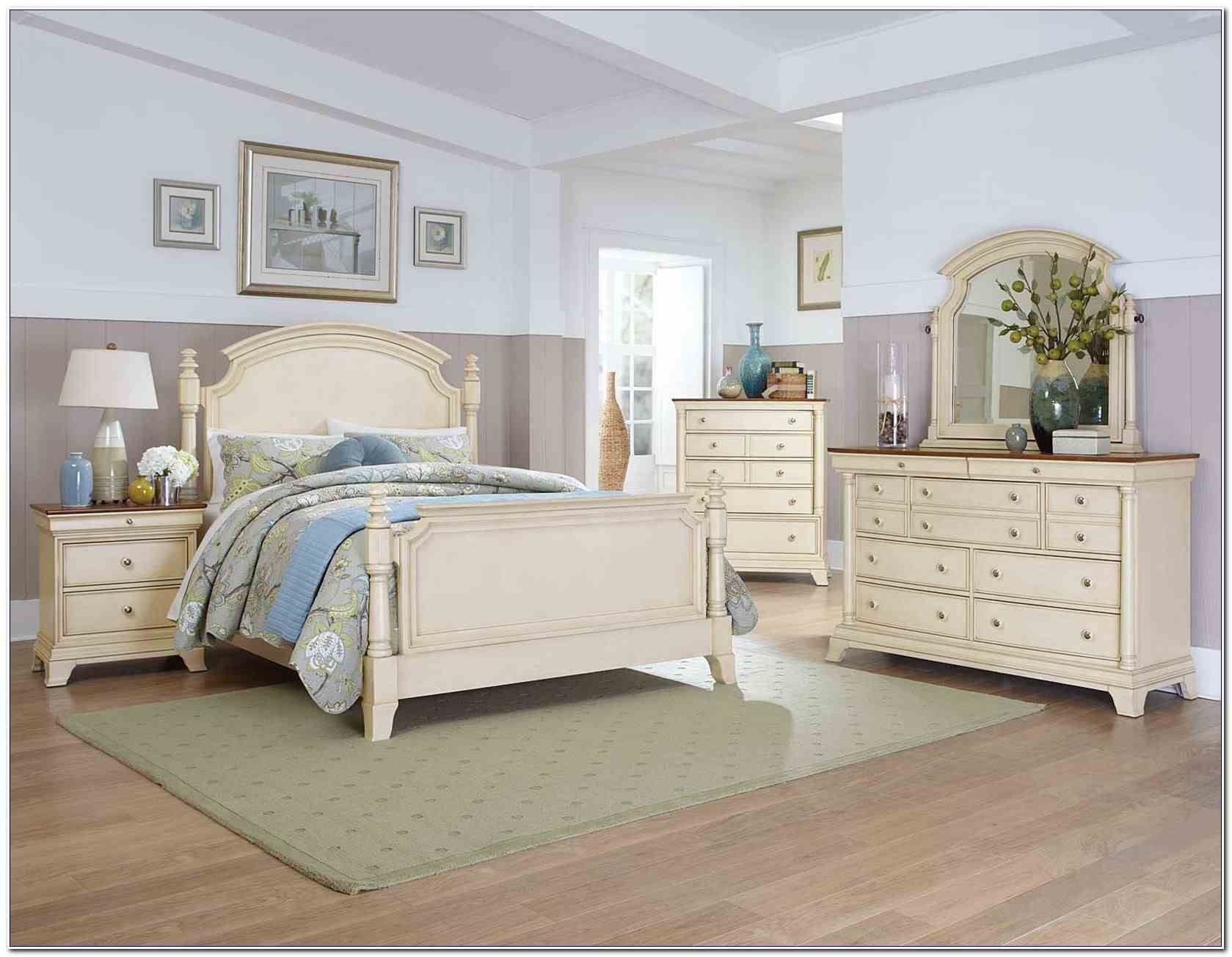 bedrooms with cream furniture