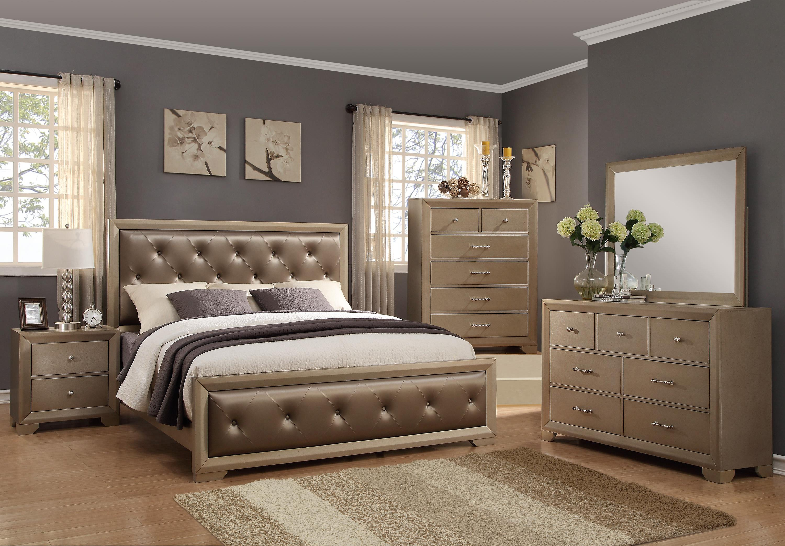 Crown Mark Fontaine Queen Bedroom Group Royal Furniture Bedroom regarding dimensions 3000 X 2087