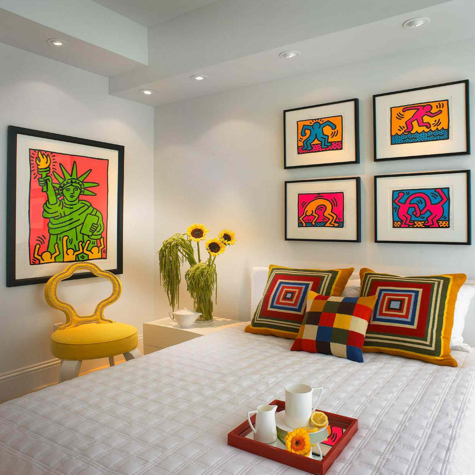 Decorating The Bedroom With Bright Colors in proportions 1612 X 1612