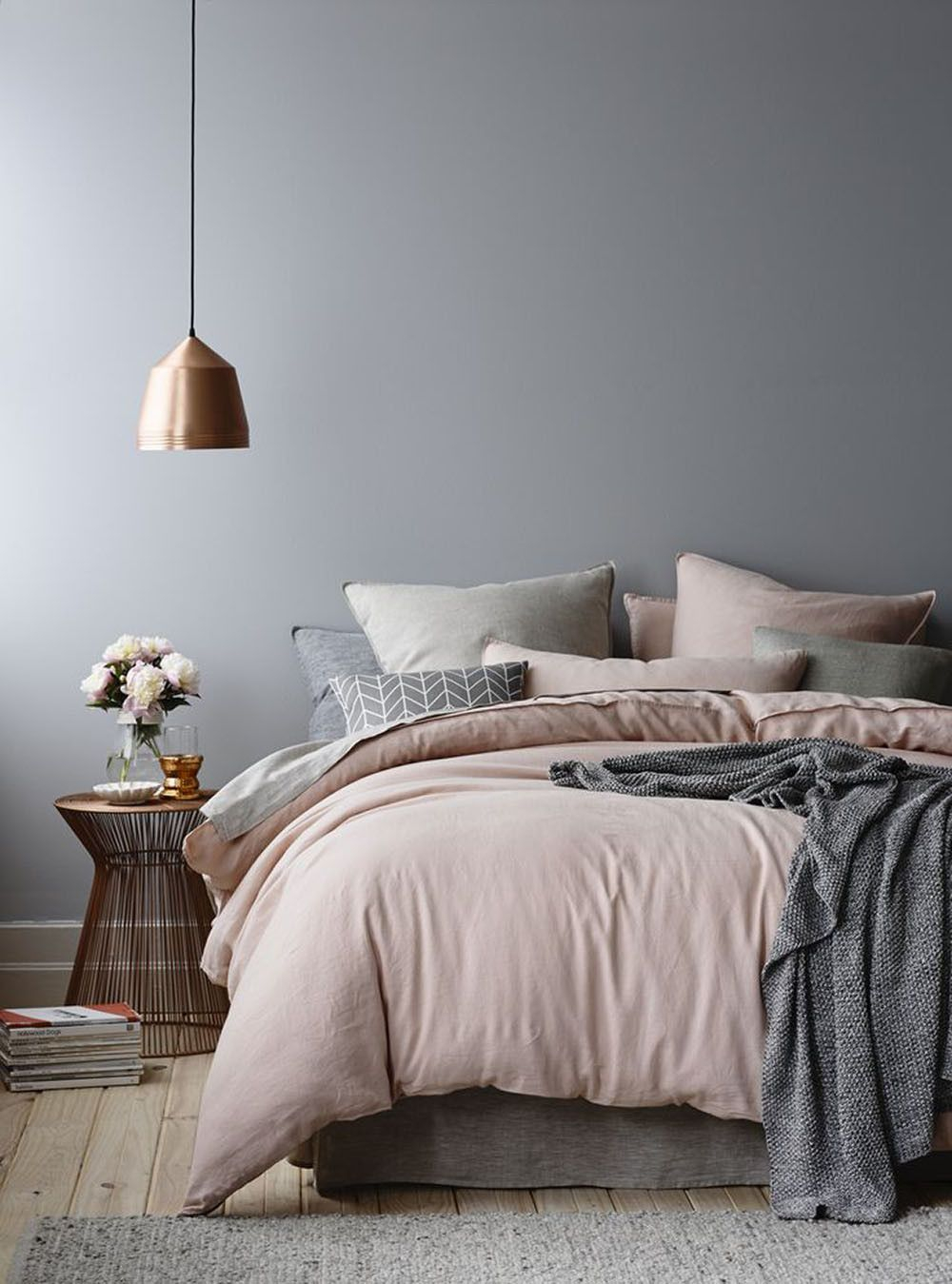 Decorating With Dusty Pink Spaces Scandinavian Bedroom Home regarding sizing 1000 X 1349