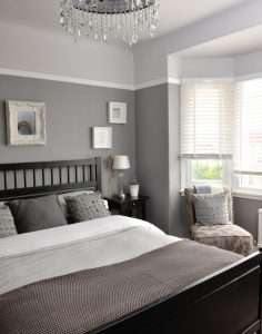 Different Tones Of Grey Give This Bedroom A Unique And Interesting inside sizing 850 X 1080