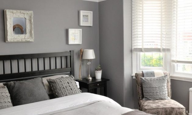 Different Tones Of Grey Give This Bedroom A Unique And Interesting inside sizing 850 X 1080