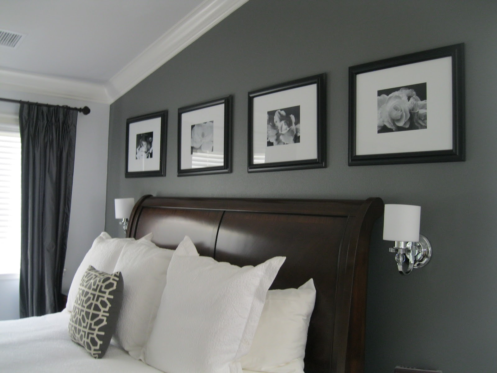 Elegant Gray Paint Colors For Bedrooms Homesfeed regarding dimensions 1600 X 1200