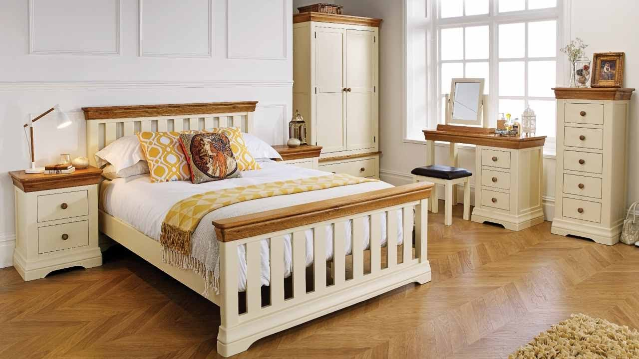 Farmhouse Cream Painted Bedroom Furniture Available At Top Furniture in measurements 1280 X 720