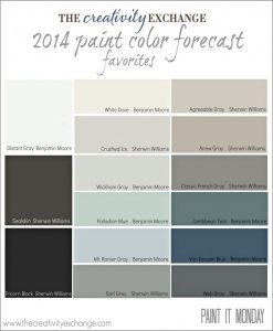 Favorites From The 2014 Paint Color Forecast Paint It Monday The in size 842 X 1024