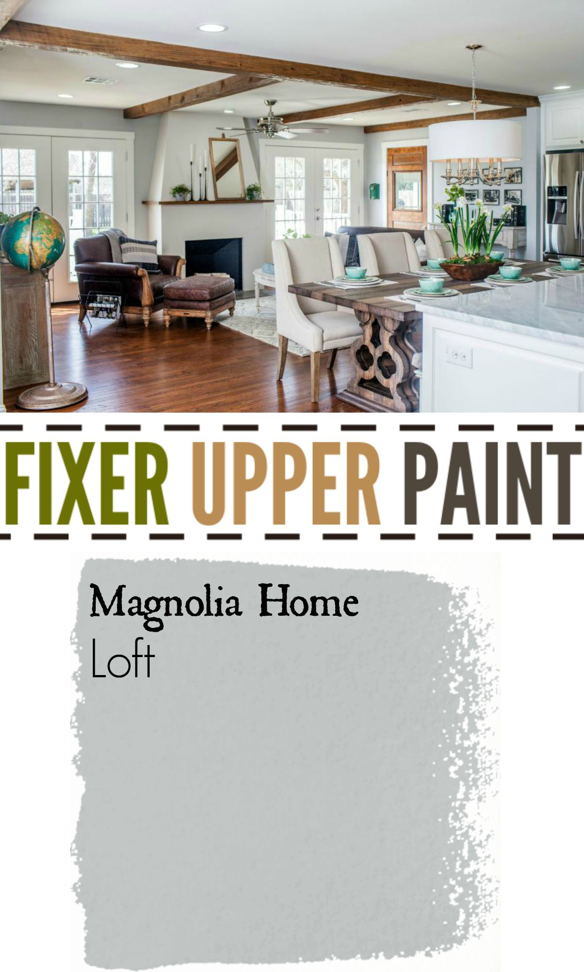 Fixer Upper Season Four Paint Colors Best Matches For Your Home inside proportions 1202 X 2000