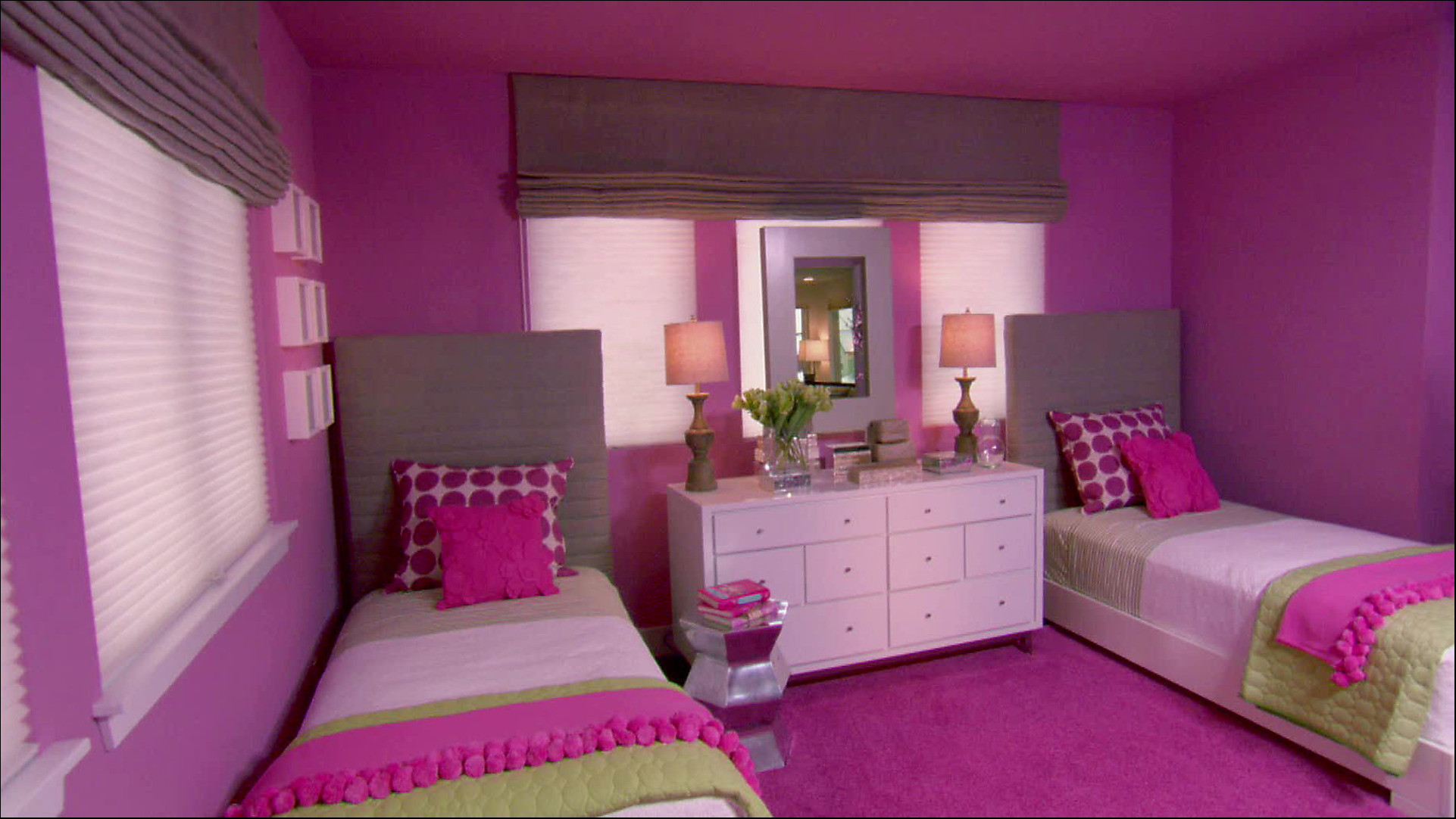 Girls Bedroom Color Schemes Pictures Options Ideas With Room within size 1922 X 1082