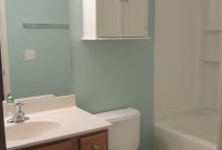 Gossamer Blue Benjamin Moore Erics House Bathroom In Guest with regard to dimensions 2664 X 4000