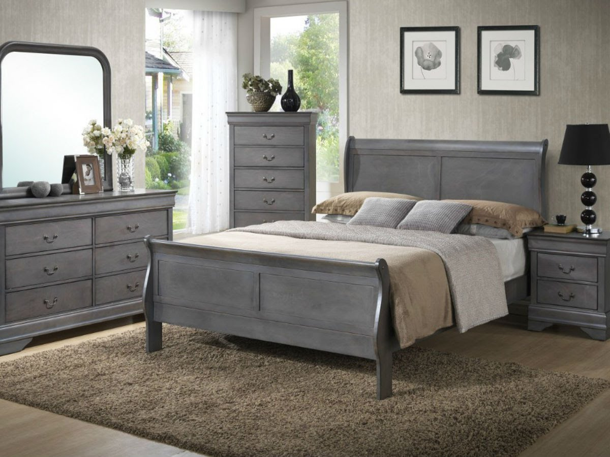 Gray Bedroom Furniture Styles Home Designs And Style Nice in proportions 1200 X 900