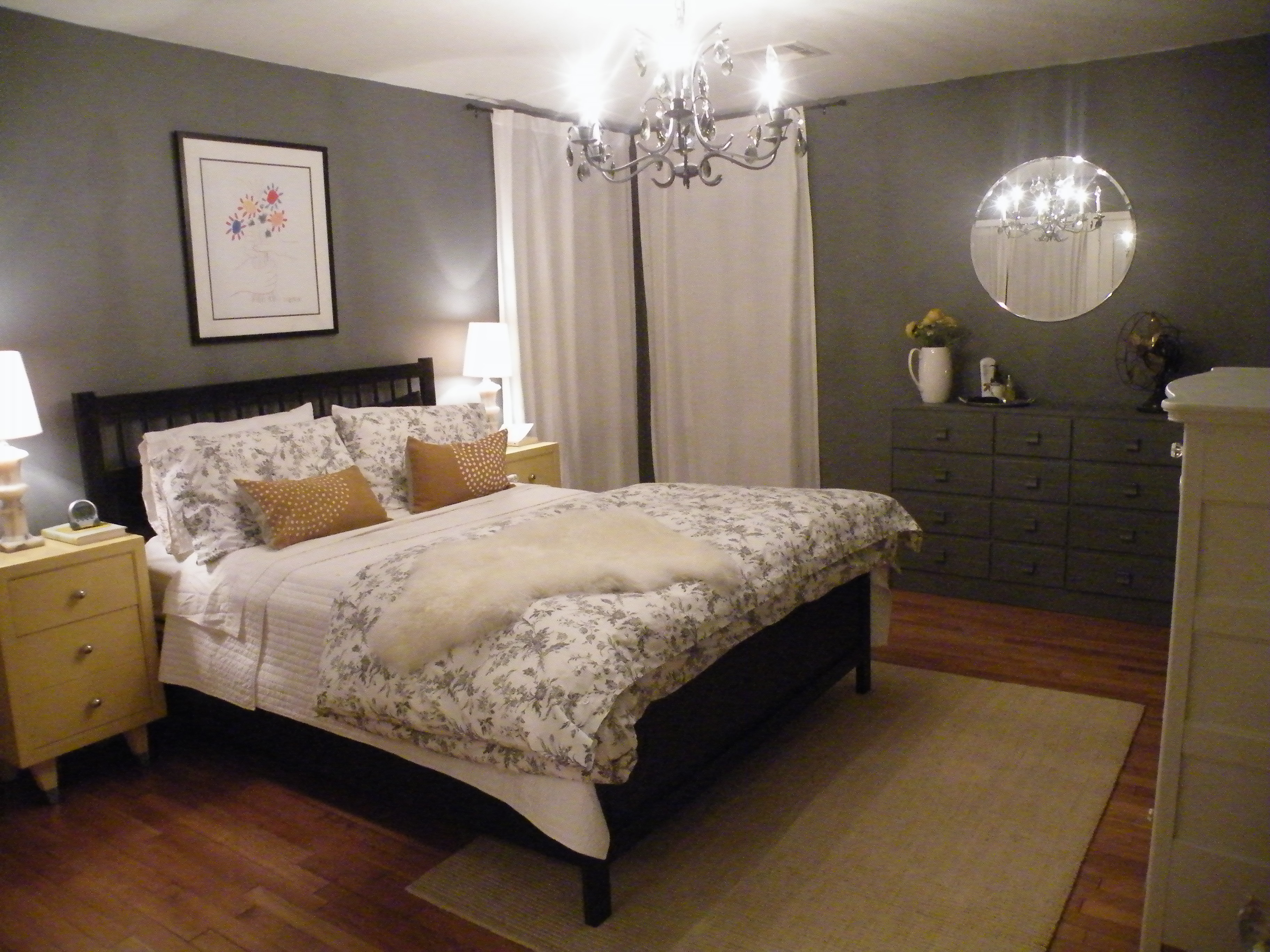 Gray Paint Colors For Bedrooms Homesfeed with regard to sizing 3648 X 2736