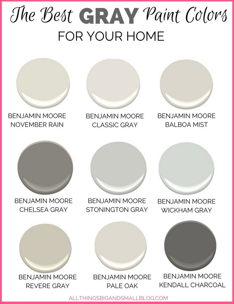 Gray Paint Colors For Your Home Best Benjamin Moore Gray Paint regarding dimensions 800 X 1038