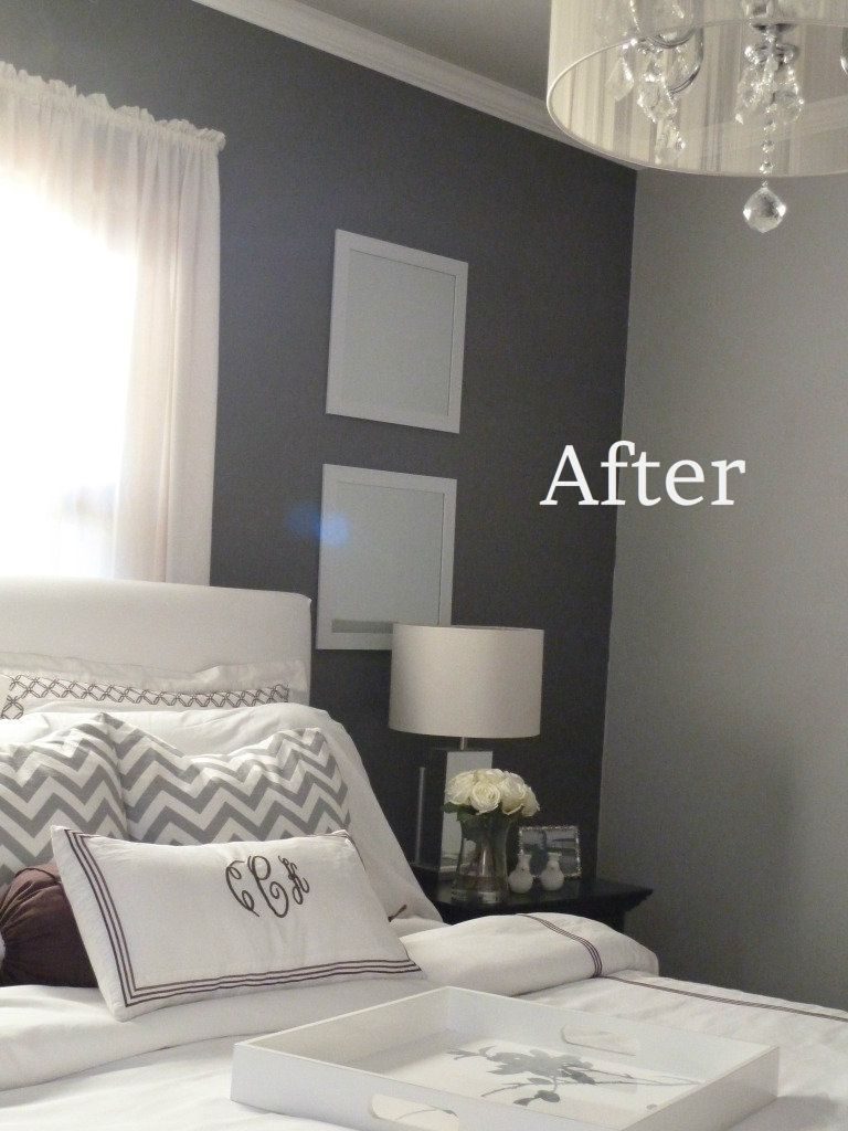 Grey Bedroom The Color On The Walls The Light Valspar Seashell with regard to measurements 768 X 1024