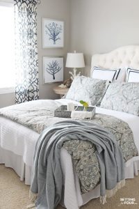 Guest Room Refresh Bedroom Decor Blogger Home Projects We Love pertaining to size 725 X 1088