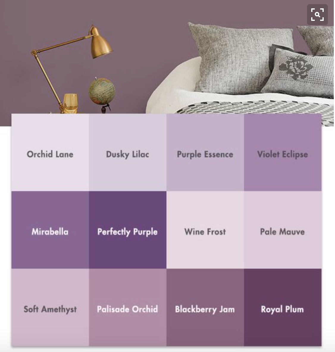 Interior Wall Greyish Kind Of Paint Colours Decor Purple pertaining to size 1126 X 1182