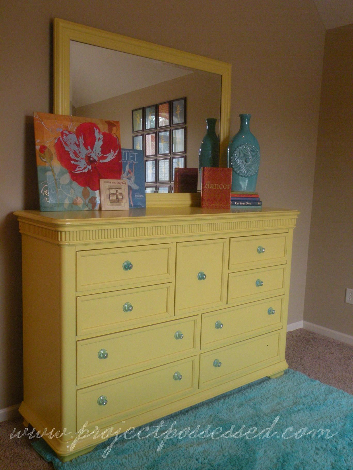 Love The Yellow Dresser Girls Bedroom Dresser Outdoors Girls within measurements 1368 X 1823