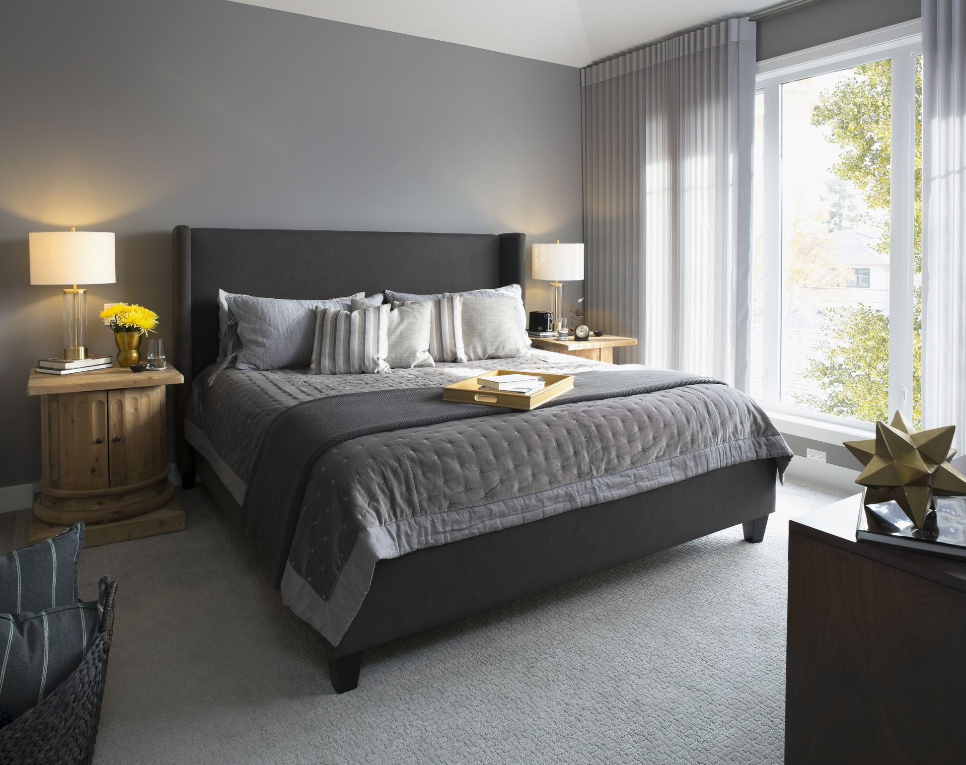 Masculine bedroom color schemes