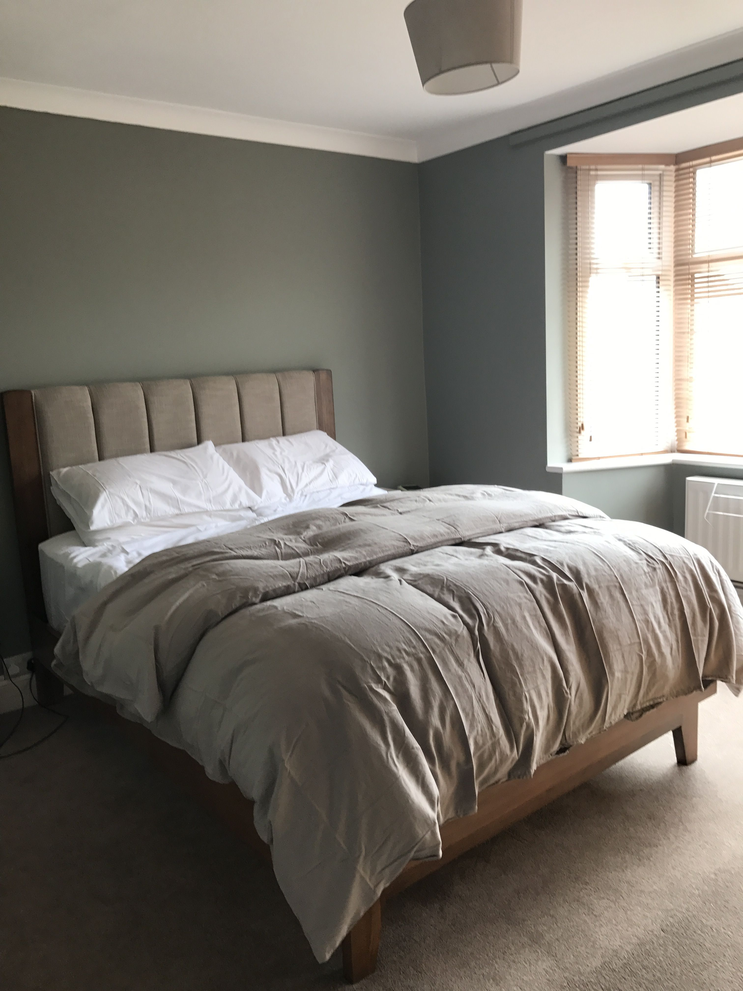 Master Bedroom Painted In Farrow And Ball Pigeon No 25 Ephriam within dimensions 3024 X 4032