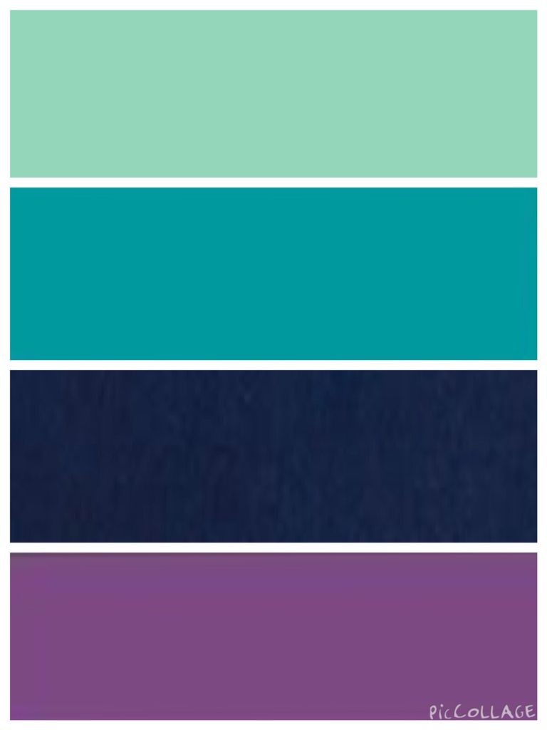 Mint Teal Navy And Purple Color Scheme Home In 2019 within proportions 768 X 1024