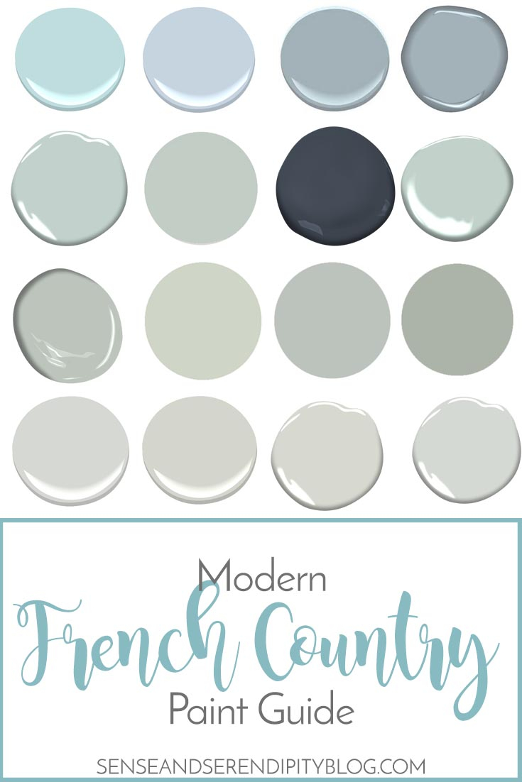 Modern French Country Paint Guide Sense Serendipity throughout measurements 735 X 1102