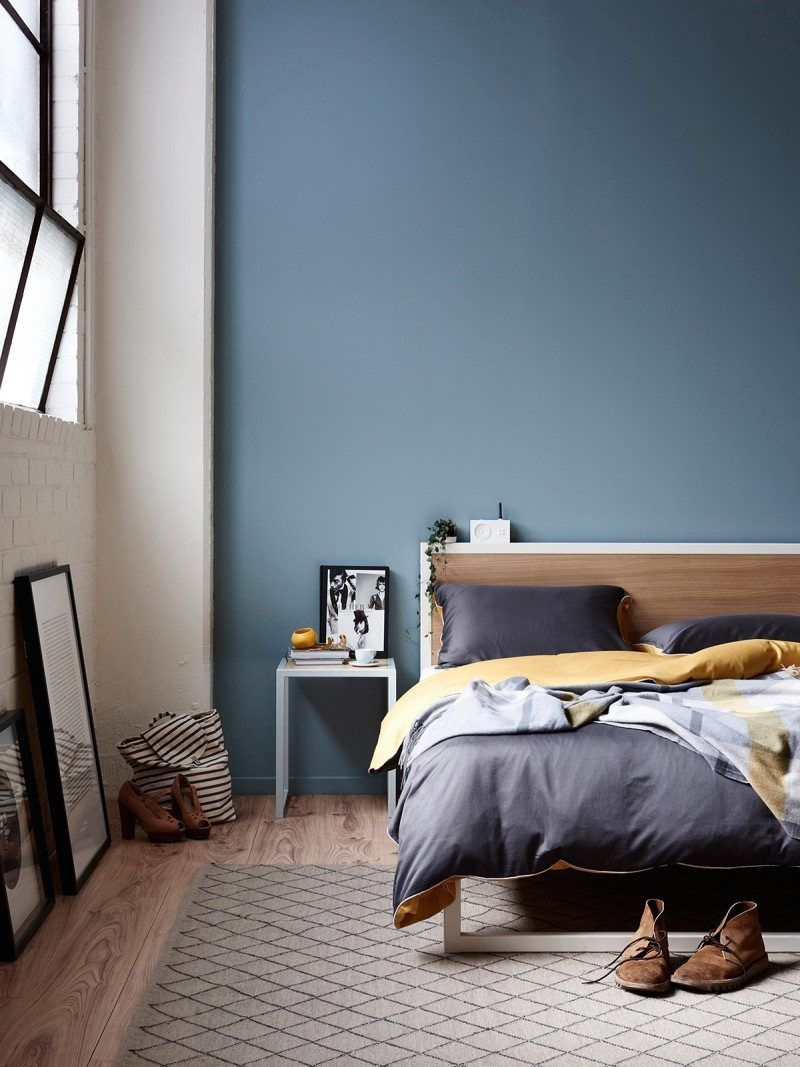 Moody Light Blue Bedroom Color Paint And Wallpaper Blue Bedroom inside sizing 800 X 1067