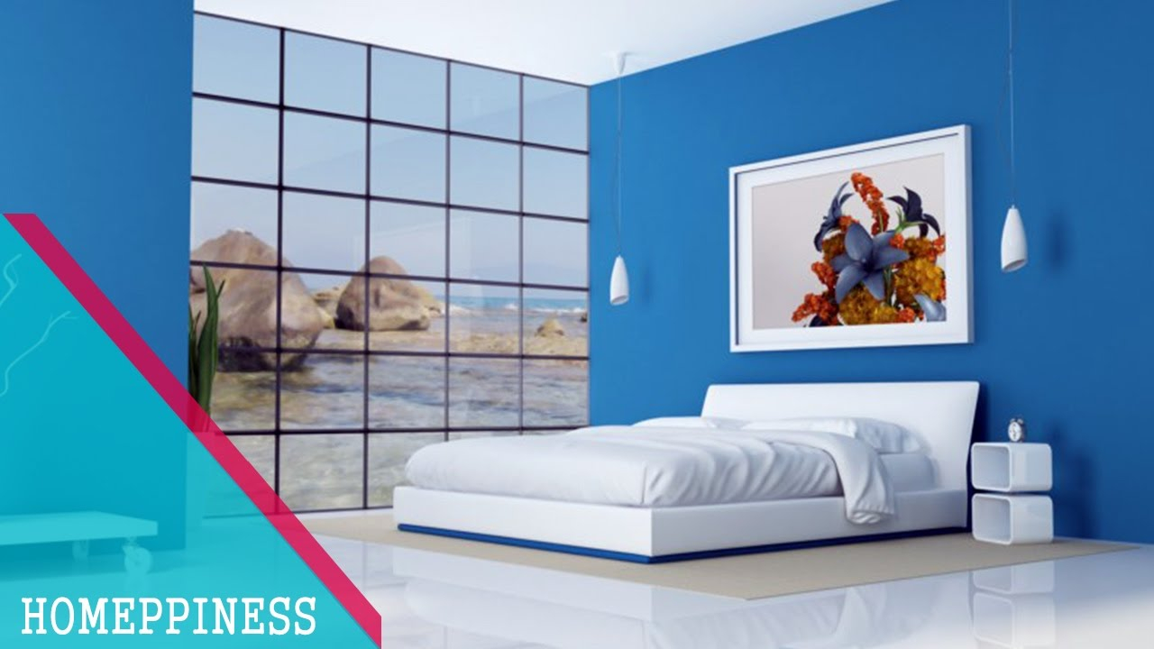 Must Watch 30 Beautiful Blue Rooms Ideas Paint Color For within dimensions 1280 X 720