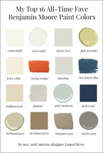 My 16 Favorite Benjamin Moore Paint Colors Laurel Home for sizing 1260 X 1860