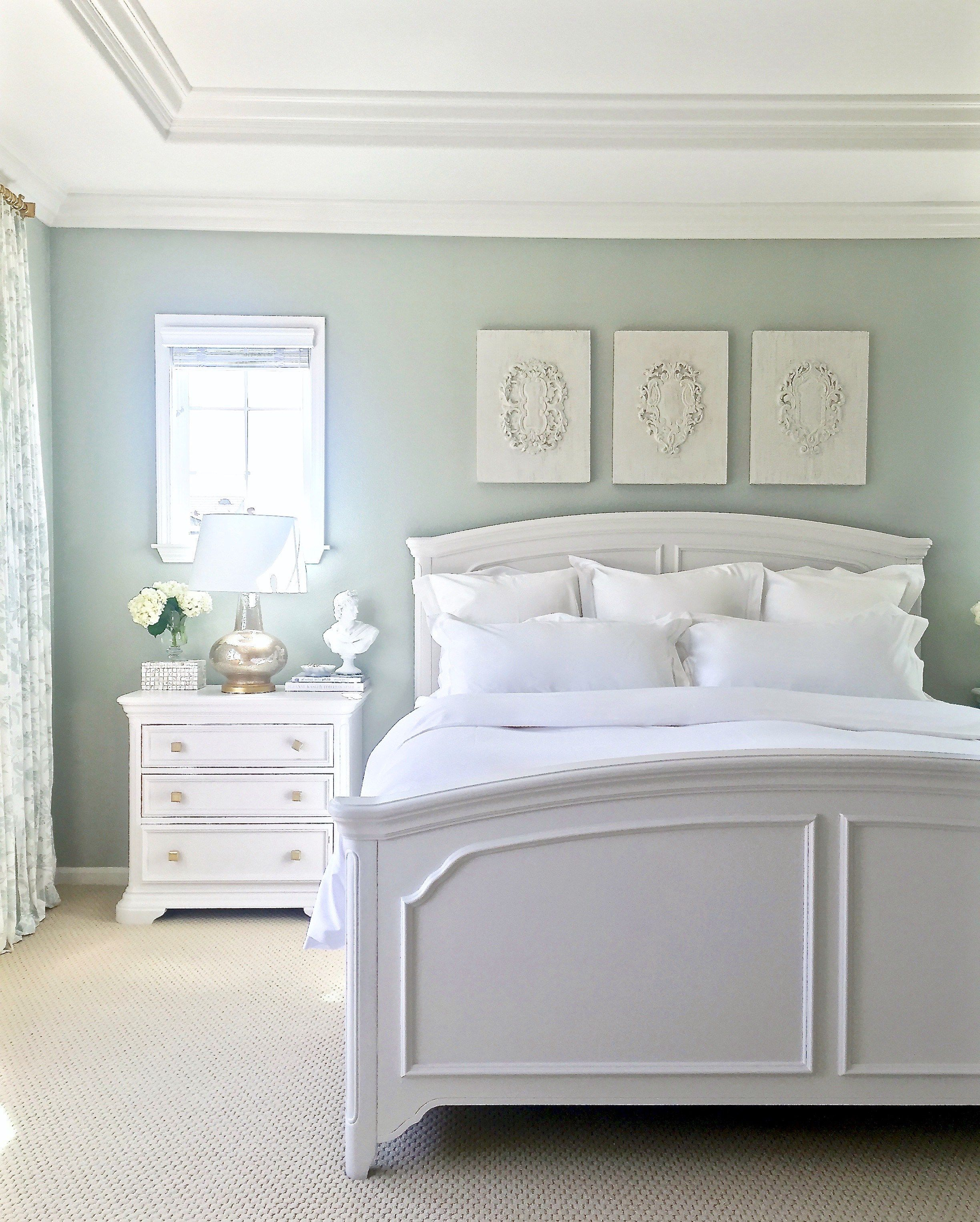 My New Summer White Bedding From Boll Branch Bedroom Ideas inside proportions 2448 X 3052