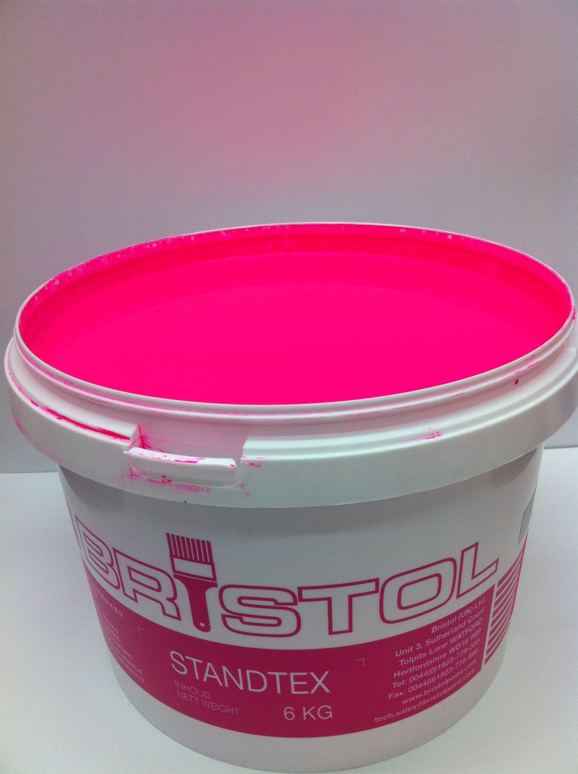 Our Fluorescent Neon Pink 1065 Interior Wall Paint Brittanys pertaining to measurements 1936 X 2592