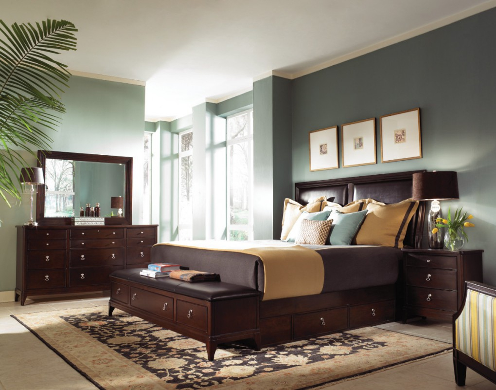 Paint Colors For Bedrooms With Dark Furniture Beach Themed Bedroom in proportions 1020 X 801