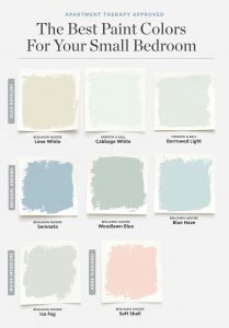 Paint Colors For Small Bedrooms Apartment Therapy with regard to measurements 1460 X 2095