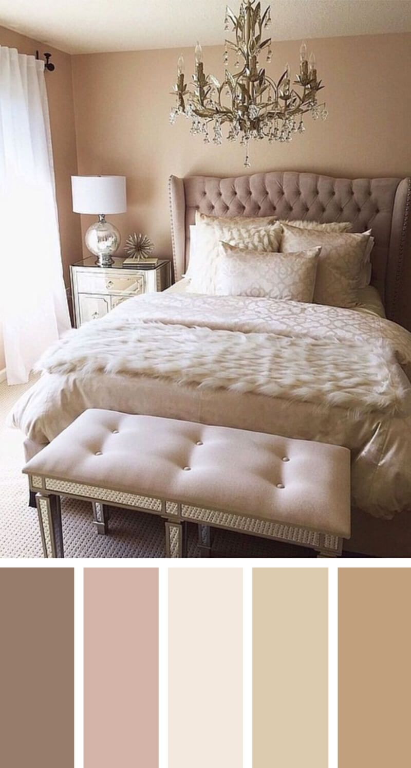 Perfect Nude Bedroom Color Scheme Ideas Saved For Headboard And inside size 800 X 1494