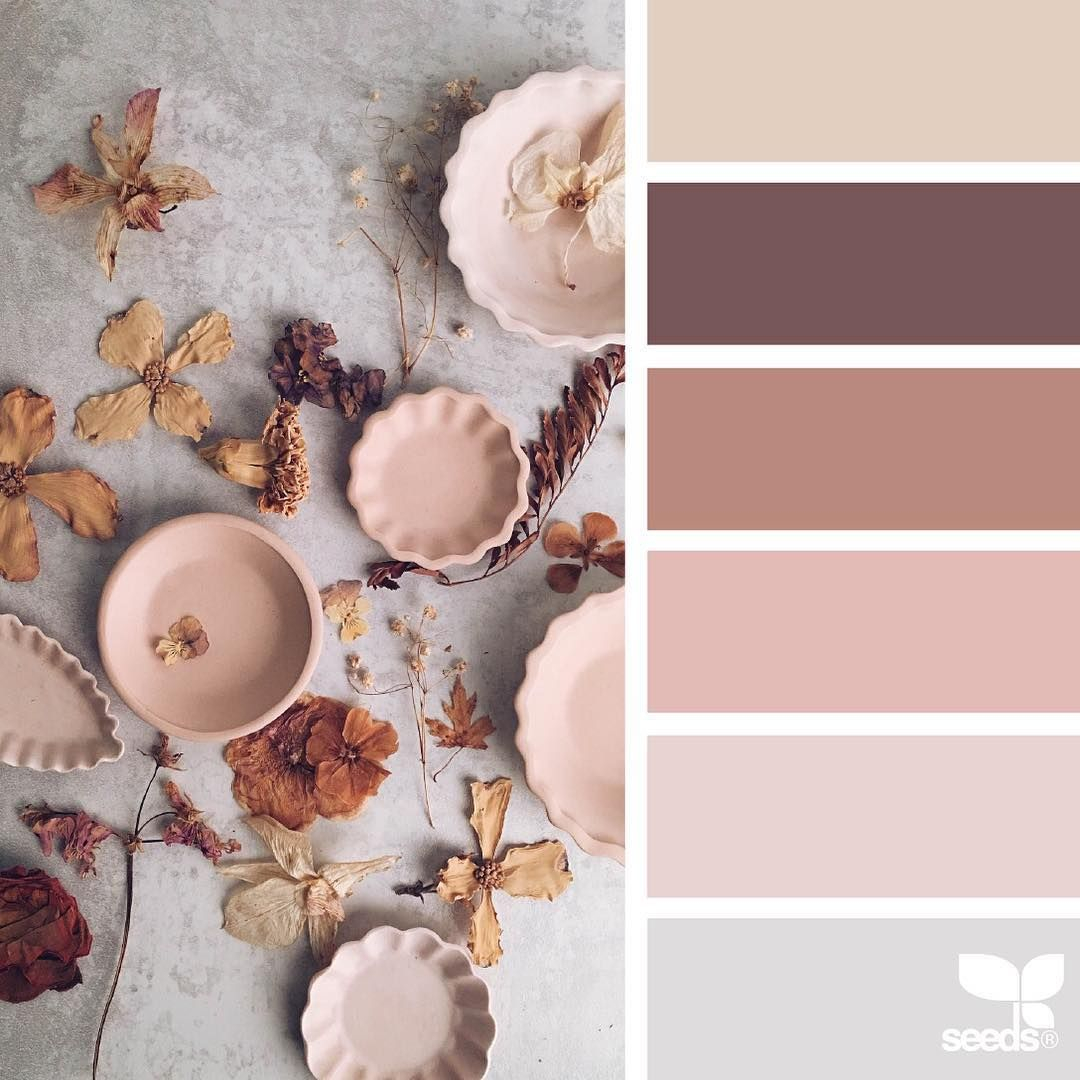 Pink Brown And Beige Color Palette Color Inspiration In 2019 throughout size 1080 X 1080