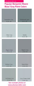 Popular Benjamin Moore Bluegray Paint Colors Paint Colors Blue throughout size 800 X 2000