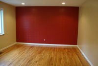 Red Accent Wall Textured Paint Able Wall Paper Home Decor Paint intended for sizing 4000 X 3000