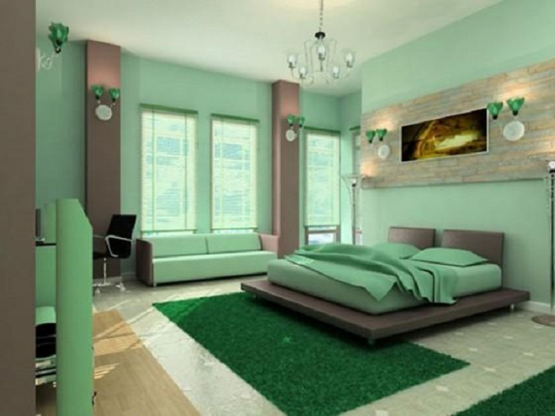 Redoubtable Bedroom Green Color Schemes Rvaloanofficer in sizing 1920 X 1440