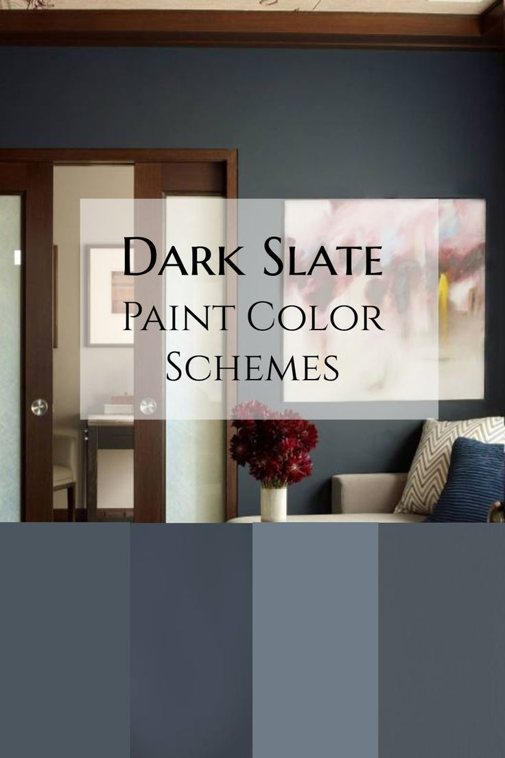 Room Redo Dark Blue Grey Wall Color Ideas In 2019 Diy Decorating inside measurements 736 X 1104