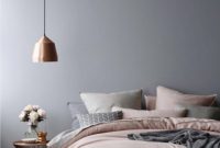 Rose Gold Dusty Pinks And Grey Bedroom Bedroom Colour Palette within proportions 736 X 1108