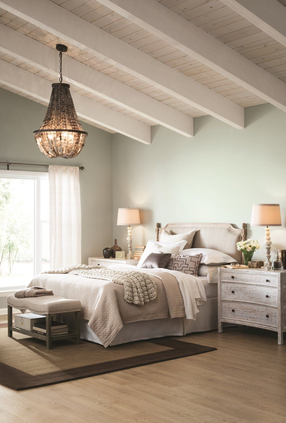 Rustic Bedroom Design Photo Sherwin Williams Apartment Therapy in proportions 968 X 1431