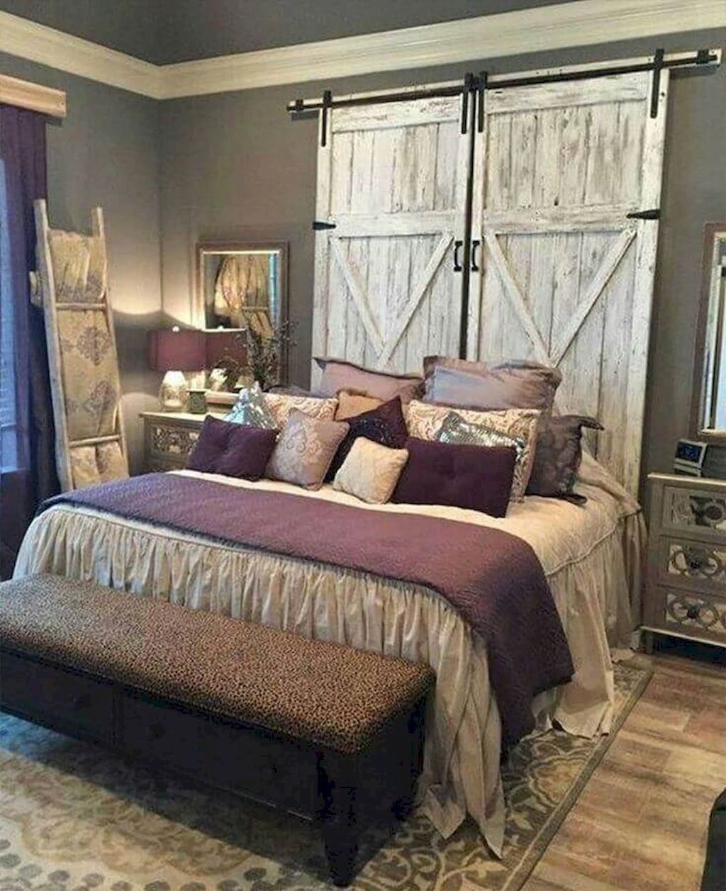 Rustic Farmhouse Master Bedroom Design Decor Ideas 17 regarding sizing 1024 X 1257