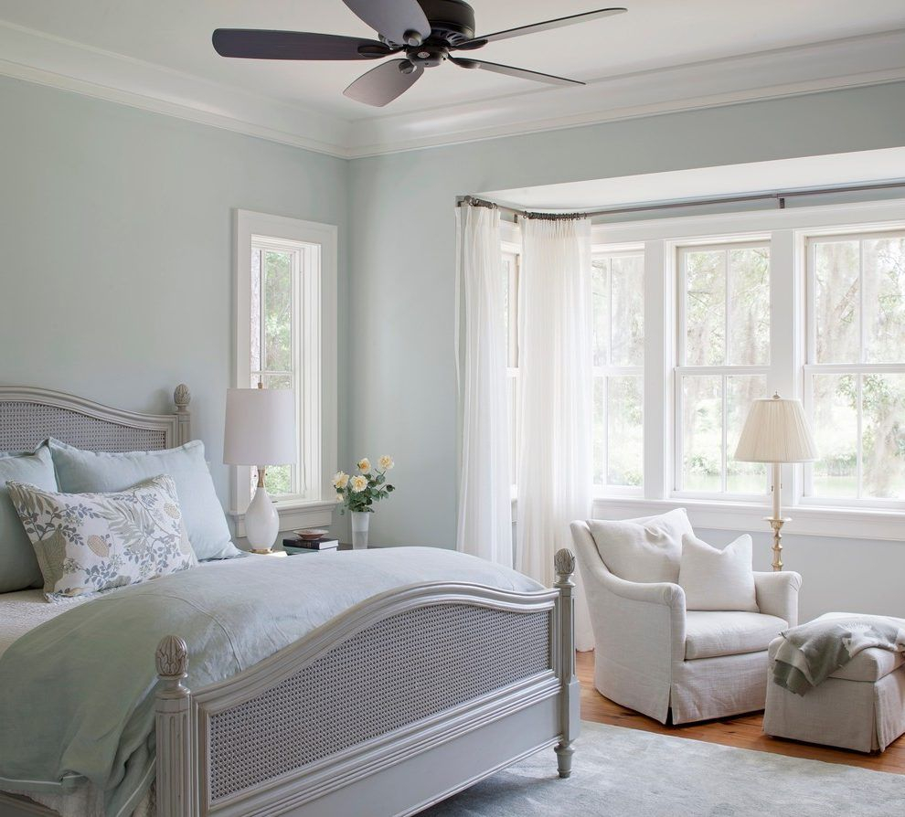 Sherwin Williams Sea Salt Color Bedroom Traditional With Pastel with size 990 X 894