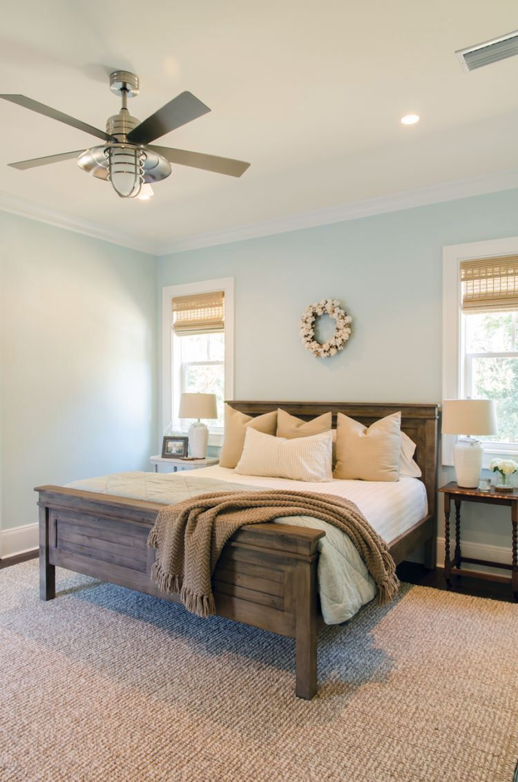 Soft Bedroom Color Home In 2019 Modern Farmhouse Bedroom with regard to dimensions 750 X 1132