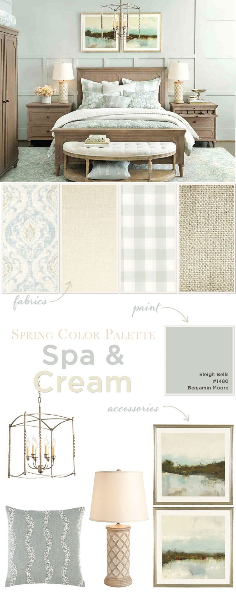 Spa Cream Bedroom Color Palette with sizing 810 X 2048