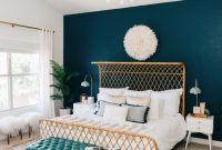 Teal Appeal 5 Ways To Master This Bold Hue Home Design Bedroom with sizing 750 X 1125