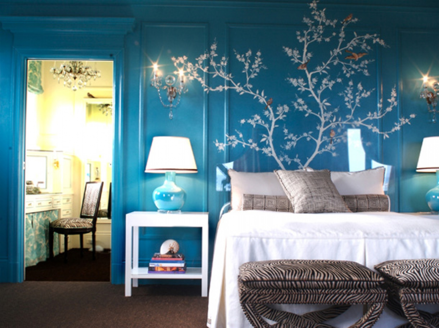 Teal Colour Bedroom Ideas The New Way Home Decor Teal Bedroom throughout size 1440 X 1076