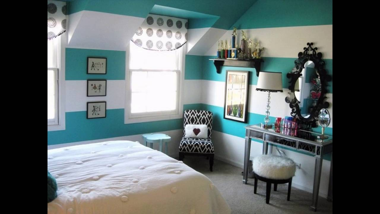 Teenagers Bedroom Paint Color Schemes Great Home Buzz with proportions 1280 X 720