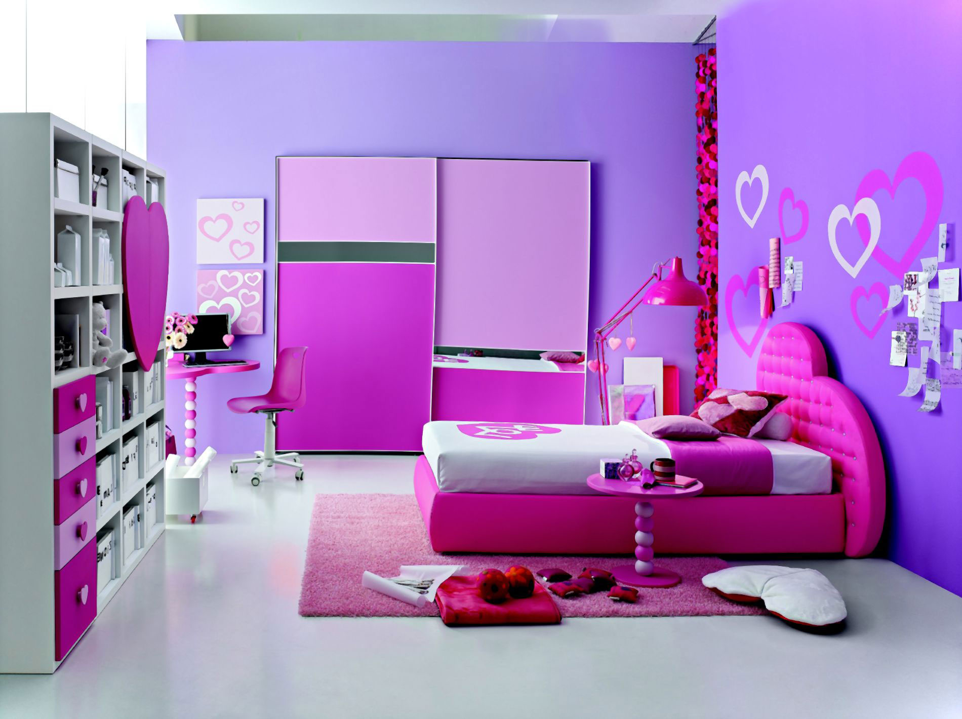 Teens Room Bedroom Color Mode In Decorating Schemes Girls And Girl pertaining to measurements 1900 X 1420