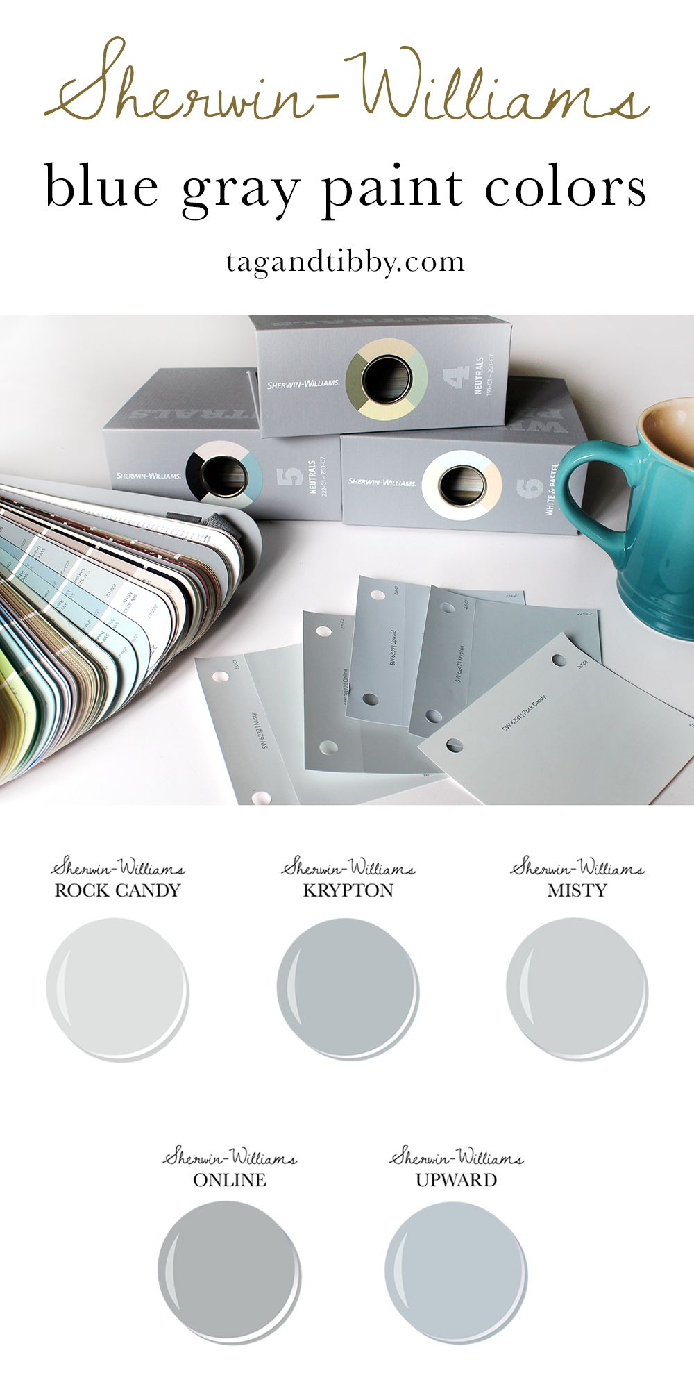 The Best 5 Blue Gray Paint Colors Crafts Recipes Diy And More with size 1000 X 2000